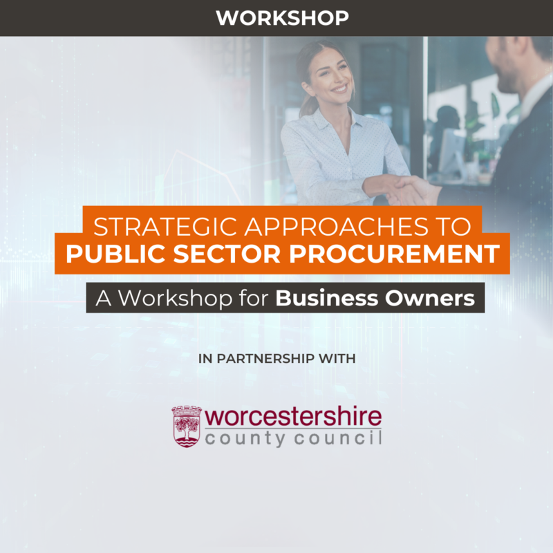Strategic Approaches to Public Sector Procurement: A Workshop for Business Owners